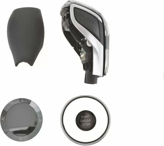 Πόμολο Ταχυτήτων για BMW Σειρά 3 2018 2021 Μαύρο