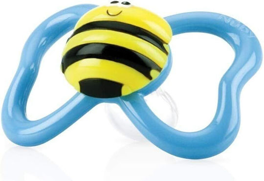 Nuby Suzeta Silicon Galben pentru 0-6 luni