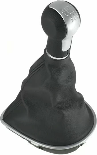 Πόμολο Ταχυτήτων για Seat Leon 2006-2012 Μαύρο