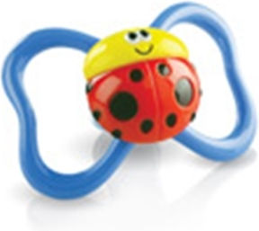 Nuby Suzeta Silicon Galben pentru 0-6 luni