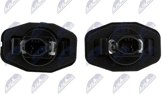 NTY Lumini pentru plăcuțele de înmatriculare Lumini LED pentru Toyota Auris / Corolla / Urban Cruiser 2006-2016 2buc