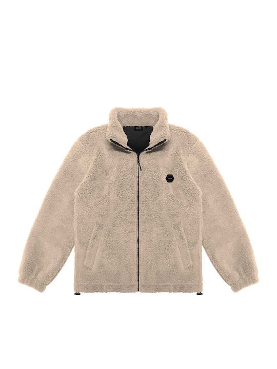 Мъжка Жилетка Fleece Off White