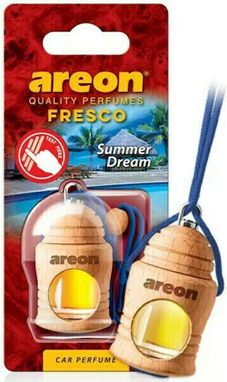 Areon Car Air Freshener Pendand Liquid Fresco Summer Dream 4ml FRTN37