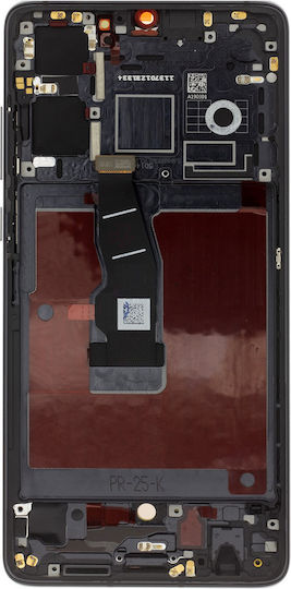 Οθόνη με Μηχανισμό Αφής και Πλαίσιο για Huawei P30 (Μαύρο)