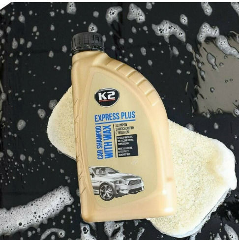 K2 Express Car Wash Shampoo with Scent Lemon 1lt