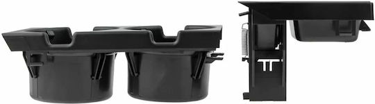 NTY Car Cup Holder 2 Positions for Console in Black Color