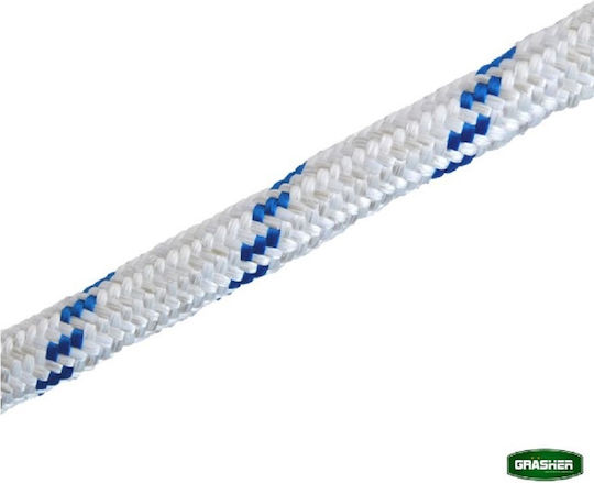Grasher Σnur Tricotat 20mm 100m Poliester White