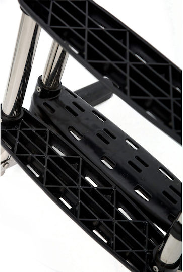 Eval 3 Steps Folding Boat Ladder Folding Mirror Boat Ladder with 3 Steps FOLDING STAINLESS STEEL Description Steps 3