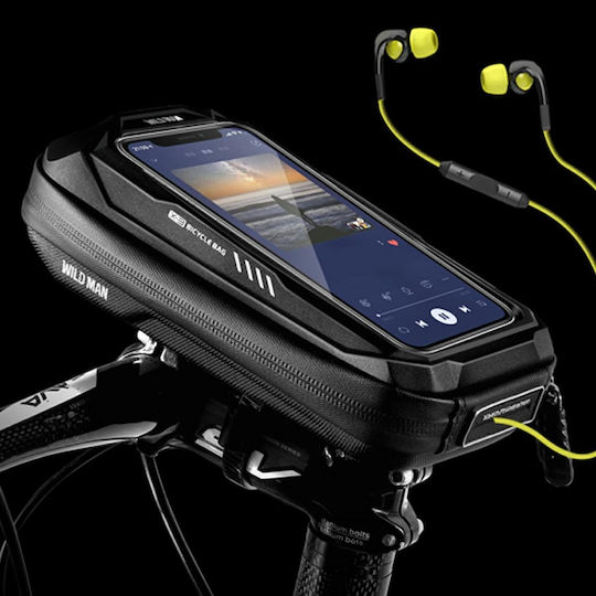 Wildman X3 Bicycle Bag Waterproof Handlebar Mount 0.5l Black