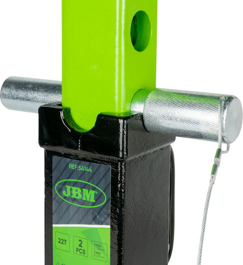 JBM Set Vehicle Support Stands with Lifting Capacity up to 22 Tons