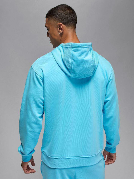 Jordan Sweatshirt Blue Chili Black with Hood