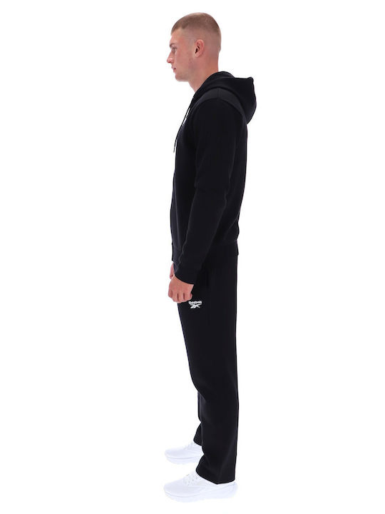 Small Logo Sweatshirt with Hood Black