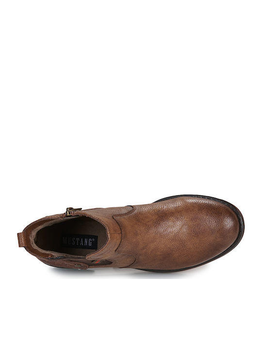 Stiefeletten Damen Braun