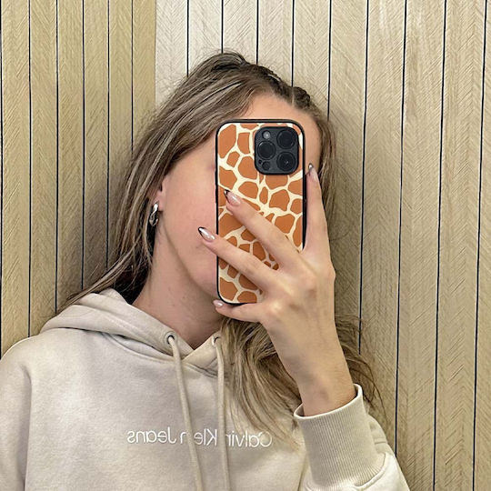 Калъф Sonique Animal Print Series Google Pixel 8a 5g Жираф 02