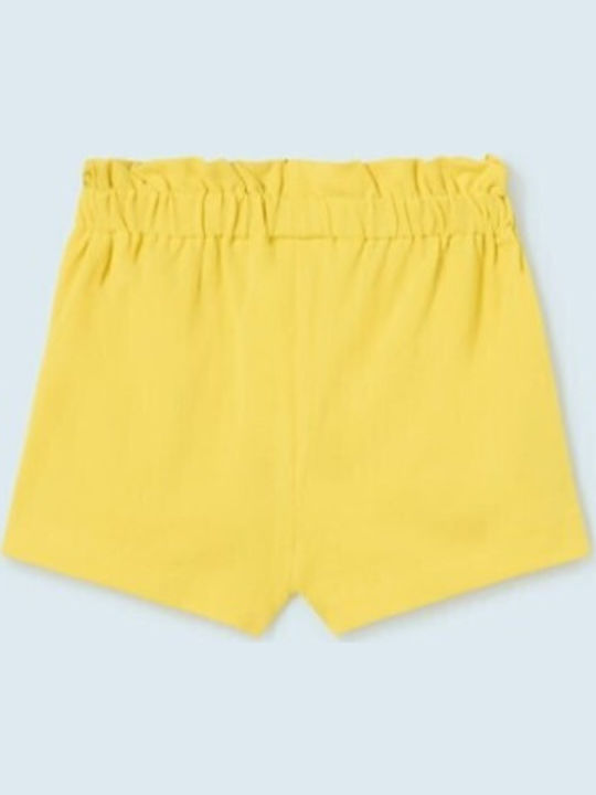Kinder-Set mit Shorts Sommer 3Stück Gelb Mimosa