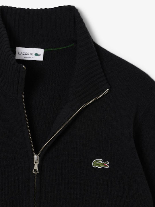 Men's Knitted Black Cardigan