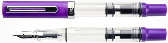 Twsbi Eco-t Calligraphy Pen Medium with Red Ink
