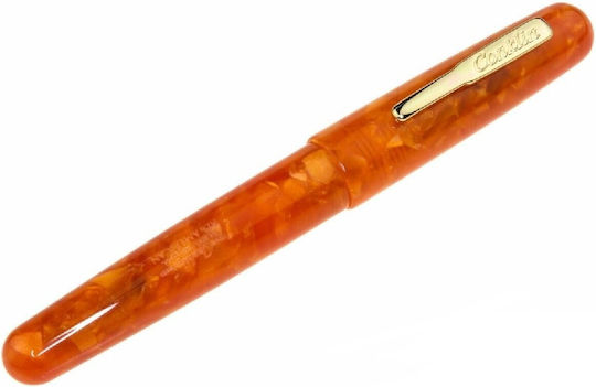 Conklin All American Sunburst Portocaliu Stilou cu Pană 080333714126 Penite Extra Fine
