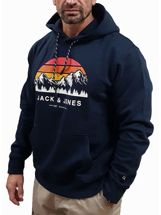 Jack & Jones Sweat Navy Blazer, Blue mit Kapuze