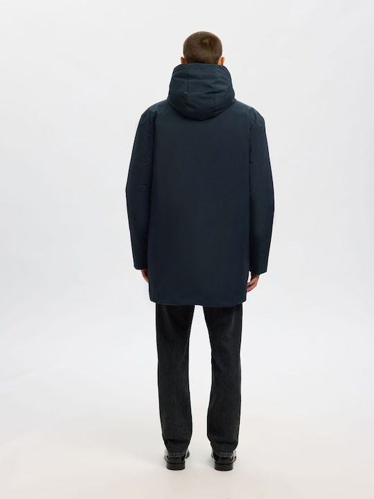 Selected Μπουφάν Παρκά Black