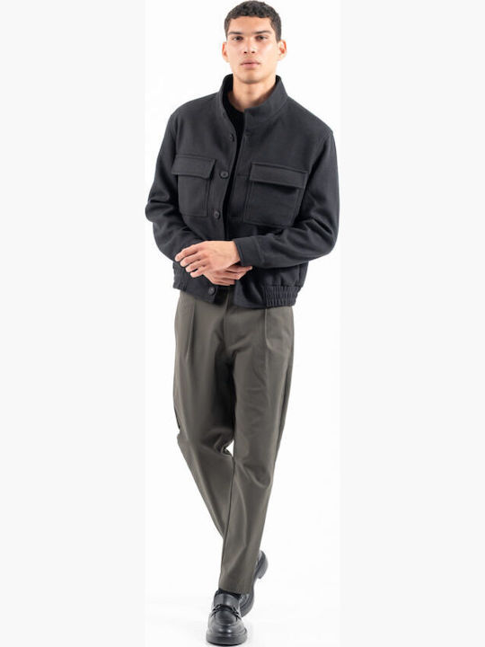 Winter Jacket Bomber Black