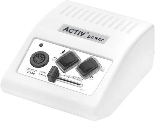 Salon Tech Nagelfräser Strom Weiß mit Pedal