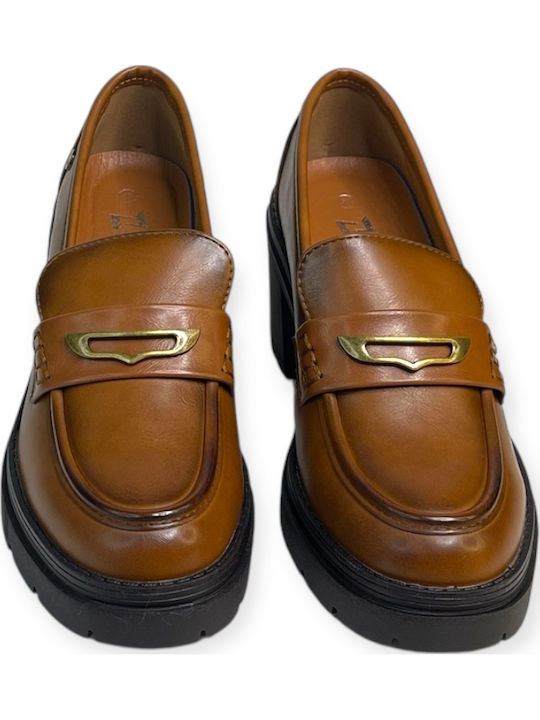 Pantofi cu toc Maro