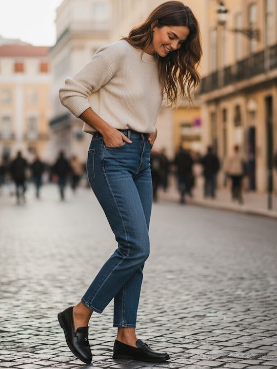 Дамски Loafers в Черен Цвят