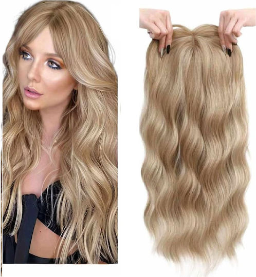 Erweiterung mit Clip in Blond Farbe 50.8cm Topper Toupet
