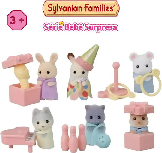 Epoch Toys Party Babies Series Sylvanian Families για 3+ Ετών (Διάφορα Σχέδια)