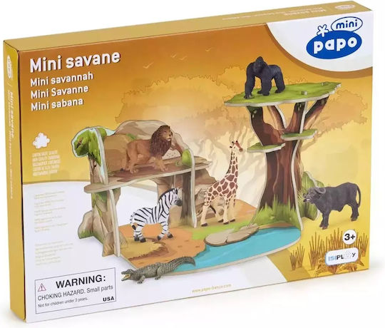 Papo Jucărie Miniatură Figurină Mini Isiplay Savannah 24cm.