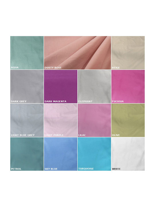 Dimcol Solid Cotton Changing Pad Fuchsia 80x80cm.