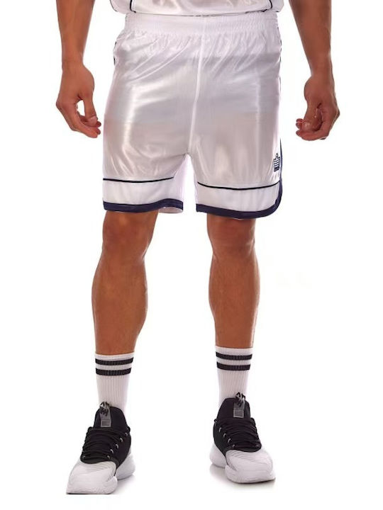 King Set Echipament de Basket pentru Bărbați White-navy
