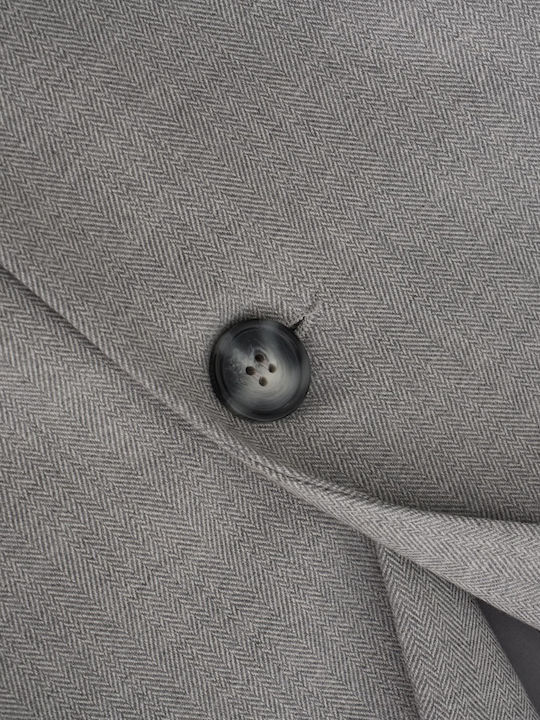 C. Manolo Damen Blazer Gray