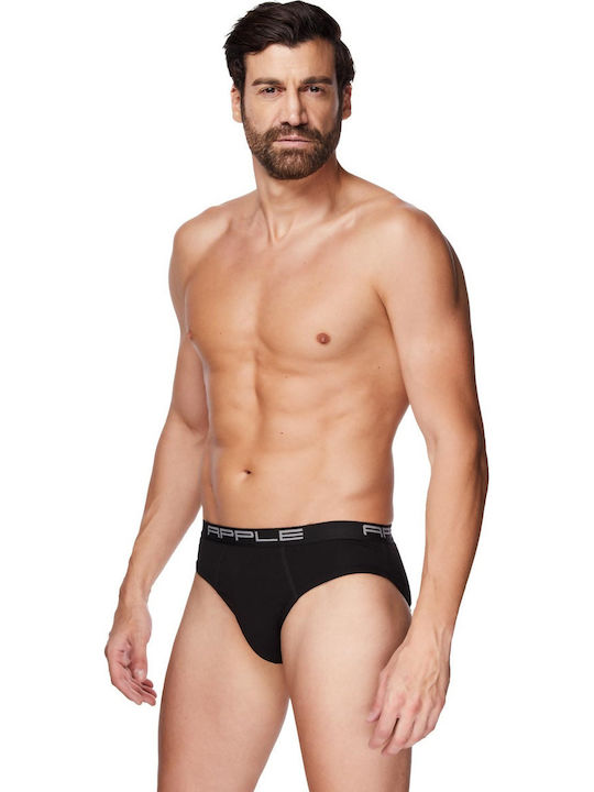 Herren Slips Black, Anthracite 2Packung