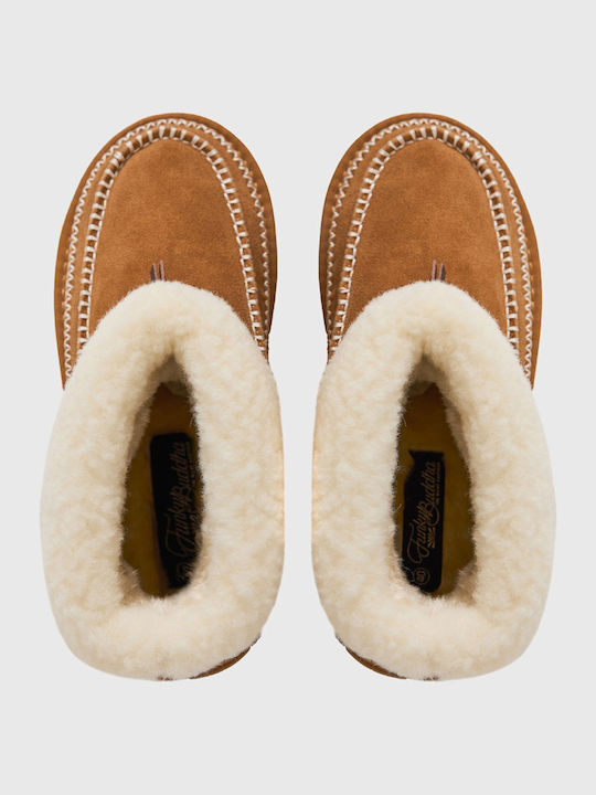 Stiefeletten Damen Braun