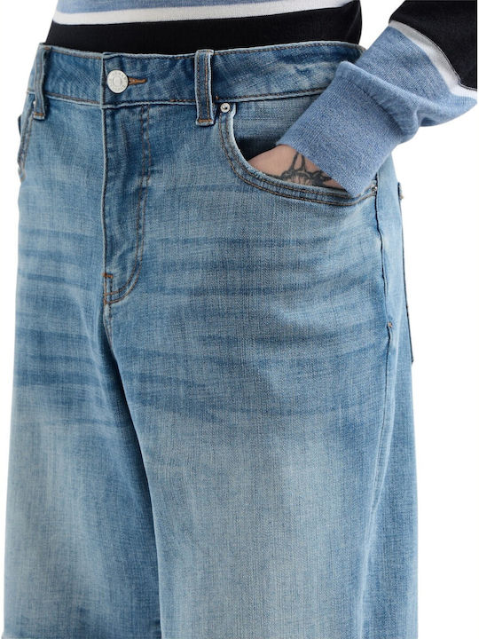 Herrenshorts Jeans Blau