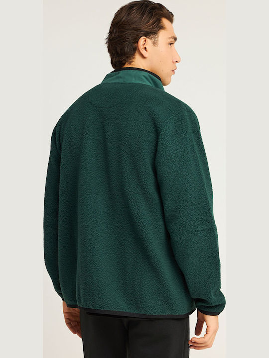 Ανδρική Ζακέτα Fleece Πράσινη
