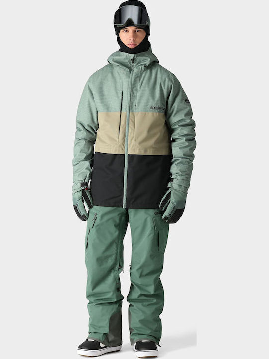 686 I-001925-57 Men's Trousers for Ski & Snowboard Green