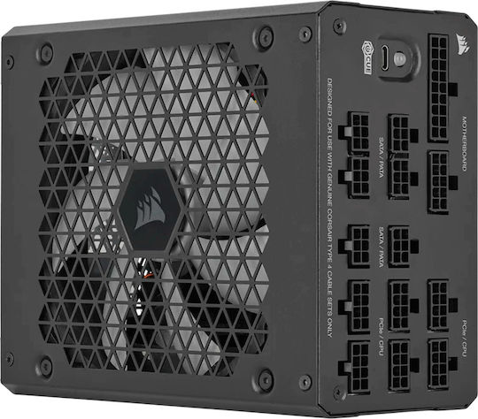 Corsair HX1000i Shift 1000W Μαύρο Τροφοδοτικό Υπολογιστή Full Modular Cybenetics Platinum
