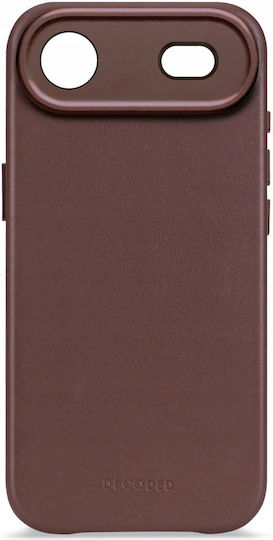 Decoded Backcover Back Cover Δερμάτινο Καφέ (iPhone Air)