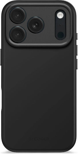 Decoded Antimicrobial Back Cover Σιλικόνης 1.2mm Μαύρο (iPhone 17 Pro)