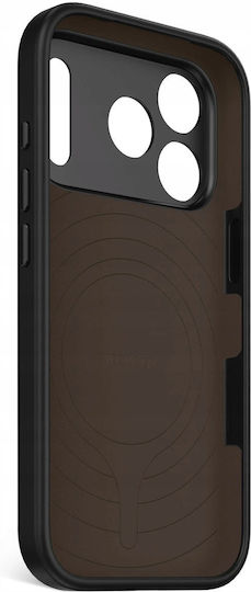 Decoded Antimicrobial Back Cover Σιλικόνης 1.2mm Μαύρο (iPhone 17 Pro)