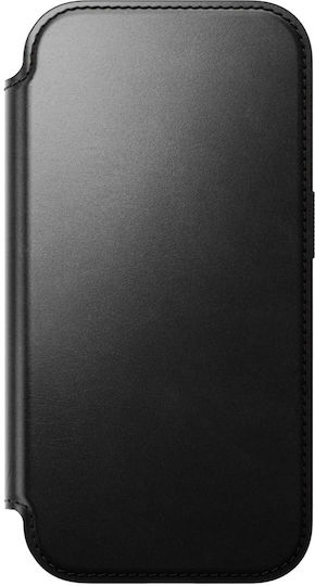 Nomad 360 Full Cover Δερμάτινο / Σιλικόνης 0.85mm με Λουράκι Μαγνητικό Μαύρο (iPhone 17 Pro)