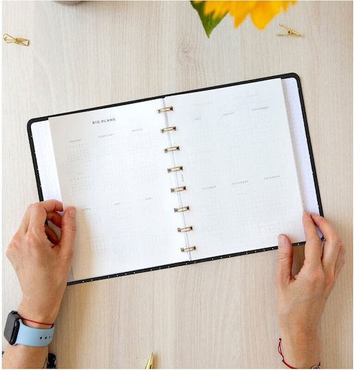 Filofax Moonlight Daily Agenda A5 2026 17x21.5cm