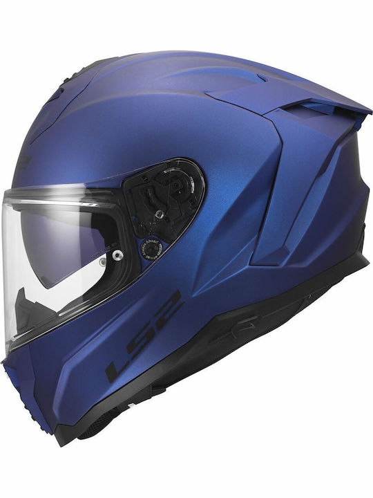 LS2 Challenger II FF817 Mat Navy Blue Мотоциклетна каска Full Face ECE 22.06 с Sunvisor