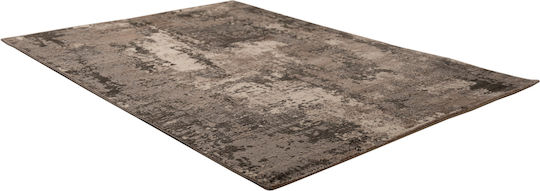 Tzikas Carpets Elements 76203-995 Φ160cm Μαύρο-ασημί