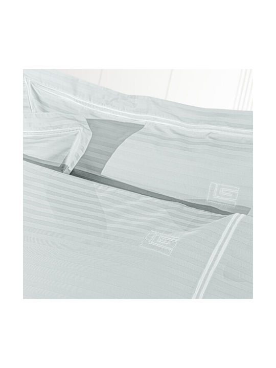 Guy Laroche Nice Moonlight Σετ Μαξιλαροθήκες Oxford Moonlight/silver 52x72εκ.