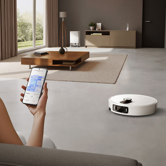 Xiaomi 5 Pro Robot Vacuum Cleaner with Laser Mapping & 20000Pa Suction Power White