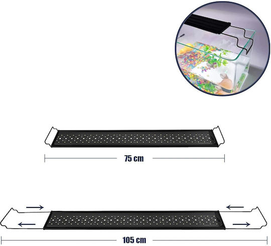 GloboStar Led Lamp for Aquarium Lighting 22W 7cm